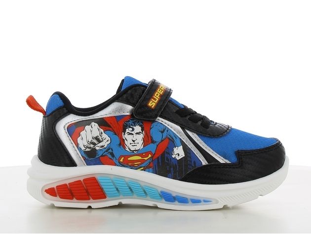 FLA SN000225 (I.25) SNEAKERS LUMINOSA SUPERMAN / BIMBO